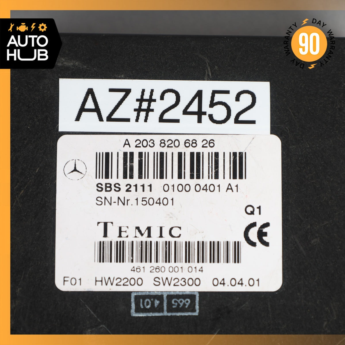 00-06 Mercedes W220 S600 CL500 CLK55 AMG Voice Recognition Control Module OEM - photo 7