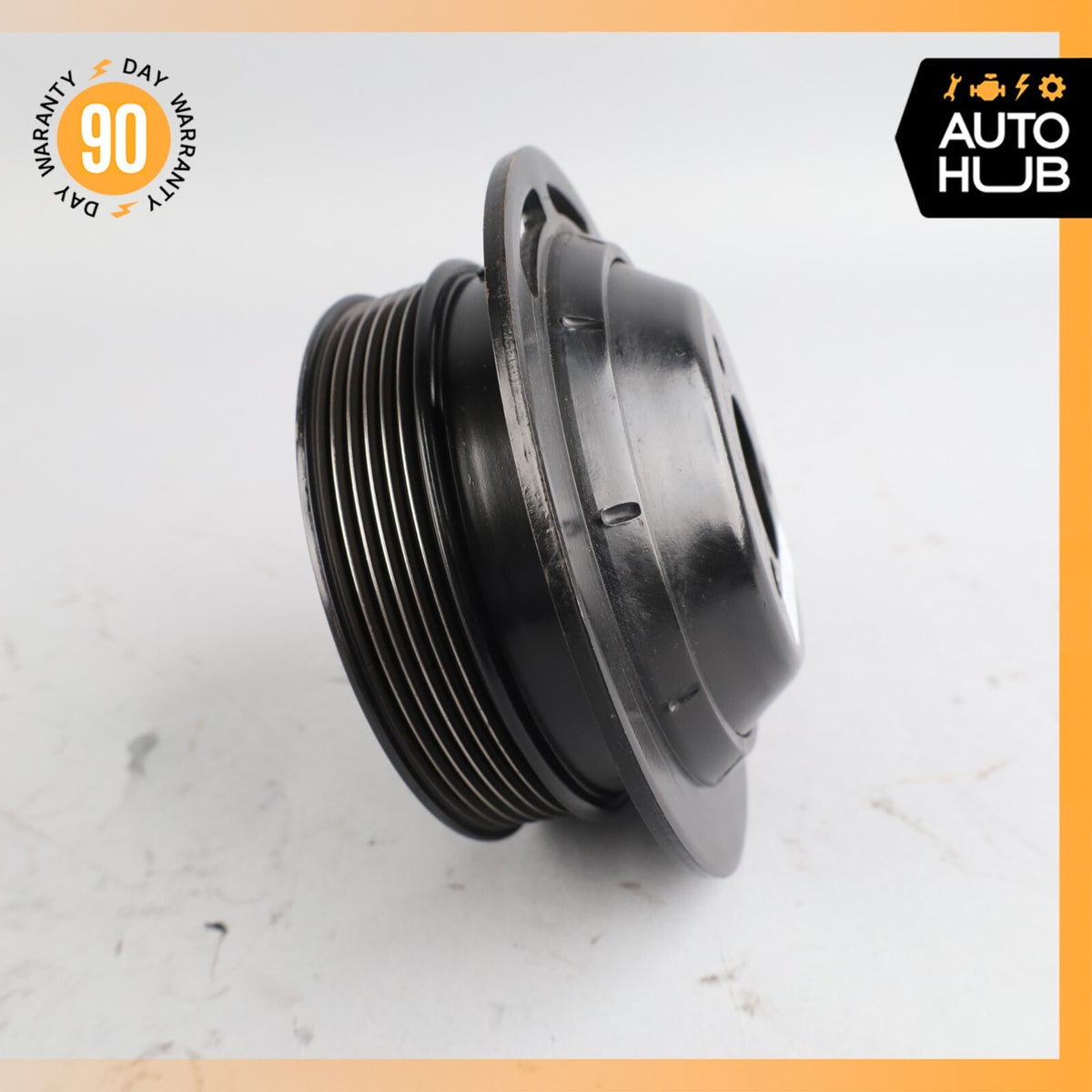 03-06 Mercedes R230 SL500 SL55 Tandem Power Steering Pump Pulley 0004661515 OEM - photo 8