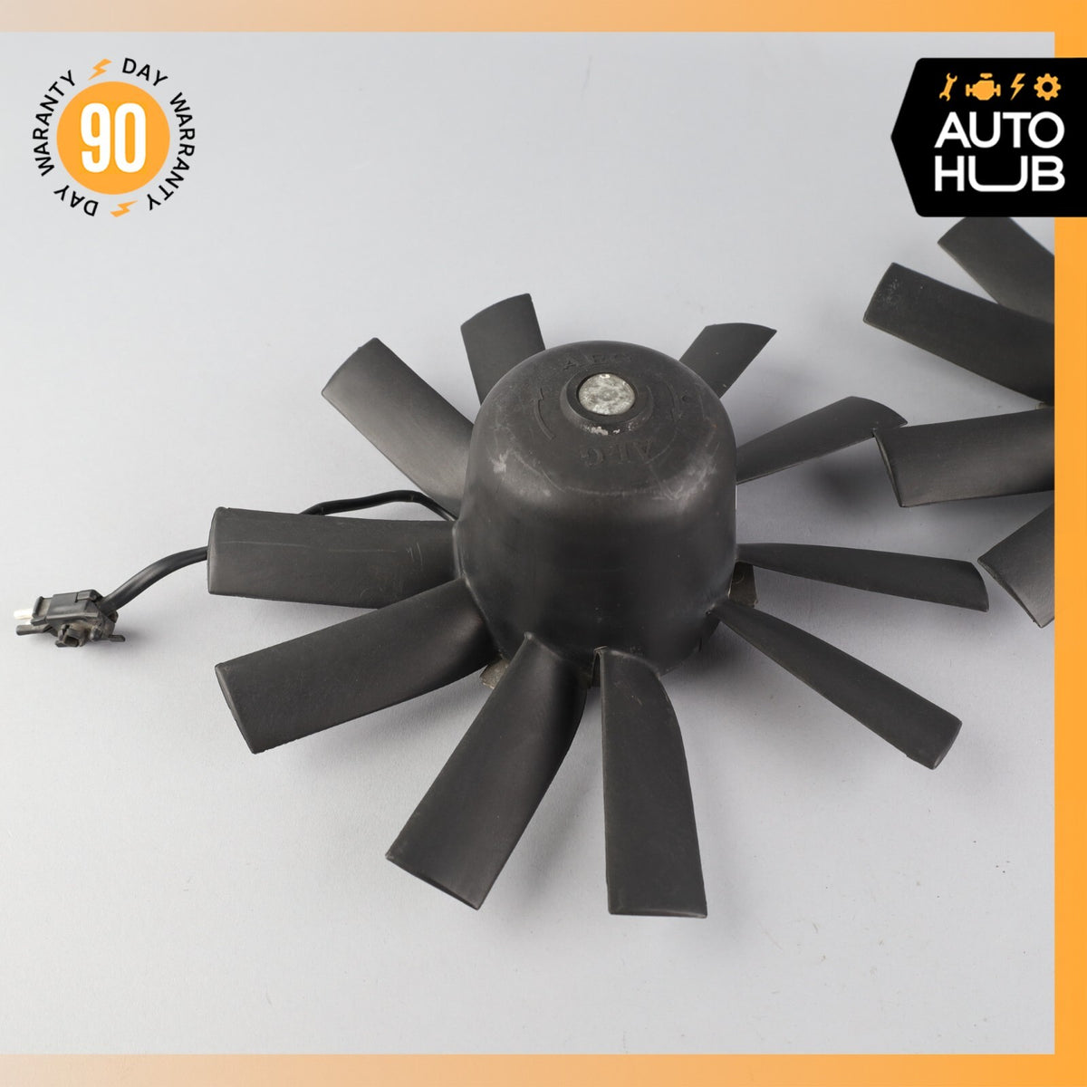 90-02 Mercedes R129 SL320 SL500 Radiator Cooling Fan Motor Set 0005007693 OEM - photo 2