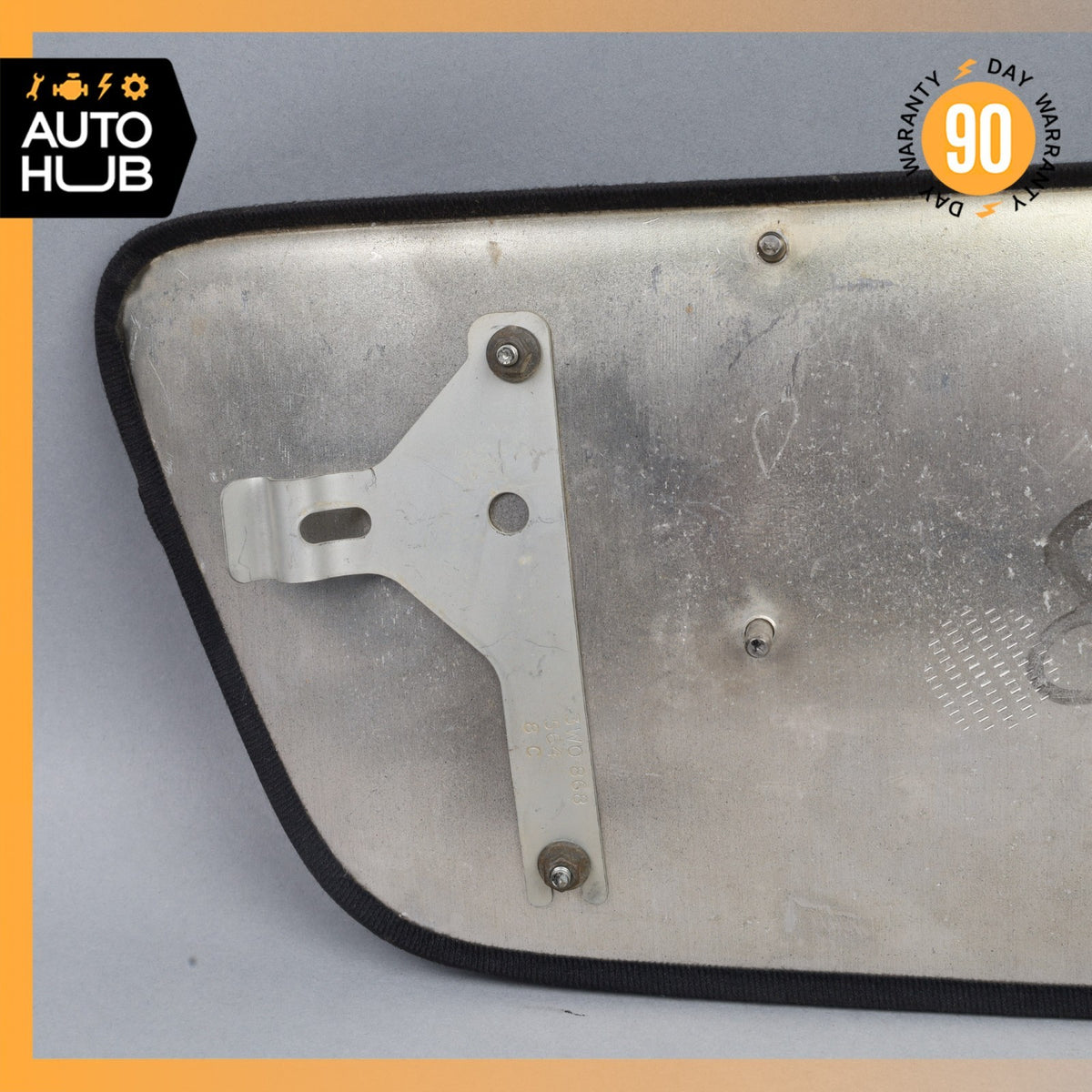 03-10 Bentley Continental GT Rear Right Side Door Panel Trim Panel Wood OEM 31k - photo 7
