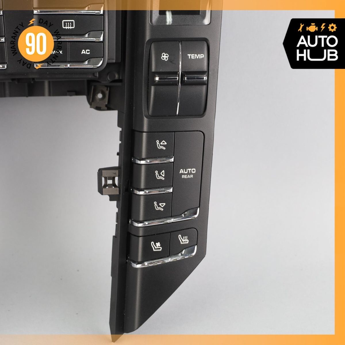 11-12 Porsche Cayenne 958 Front A/C AC Heater Climate Control Panel Switch OEM - photo 7