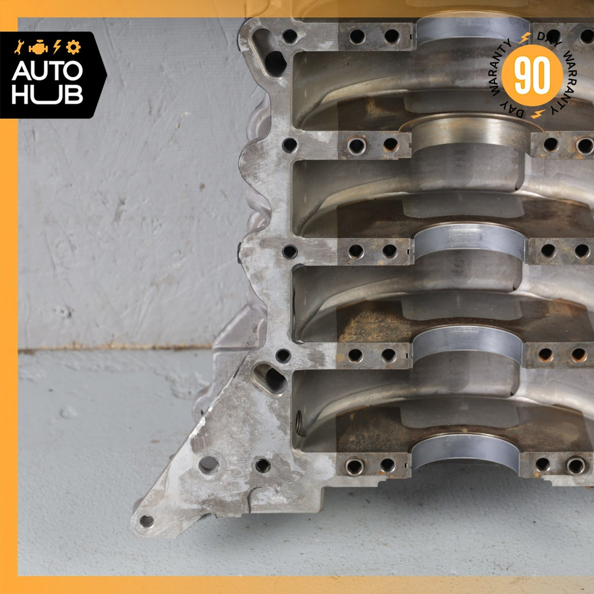 03-13 Bentley Continental GTC Flying Spur 6.0L Lower Engine Motor Block OEM 40k - photo 5