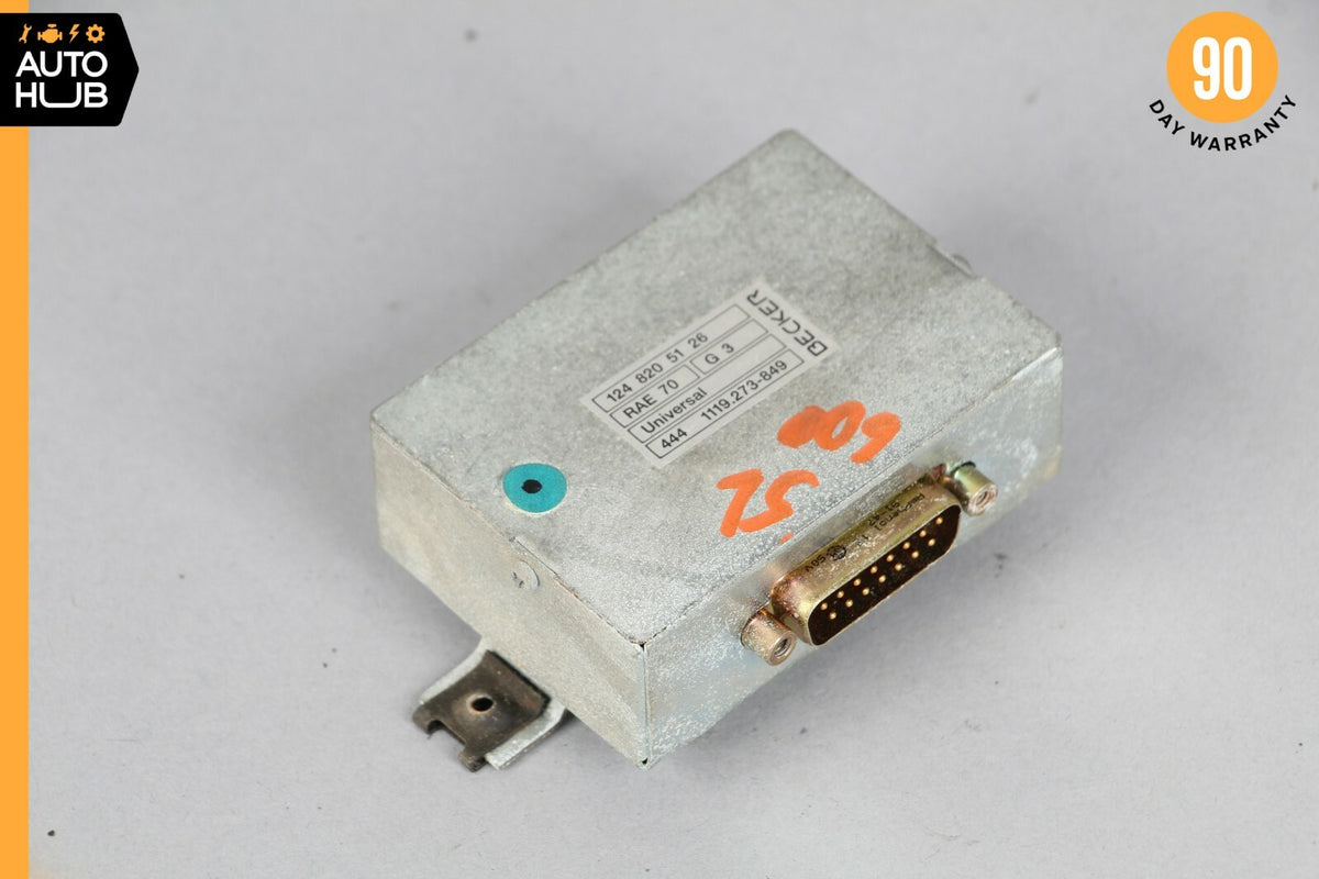 90-99 Mercedes R129 600SL S320 Becker Communication Control Module 1248205126 - photo 1