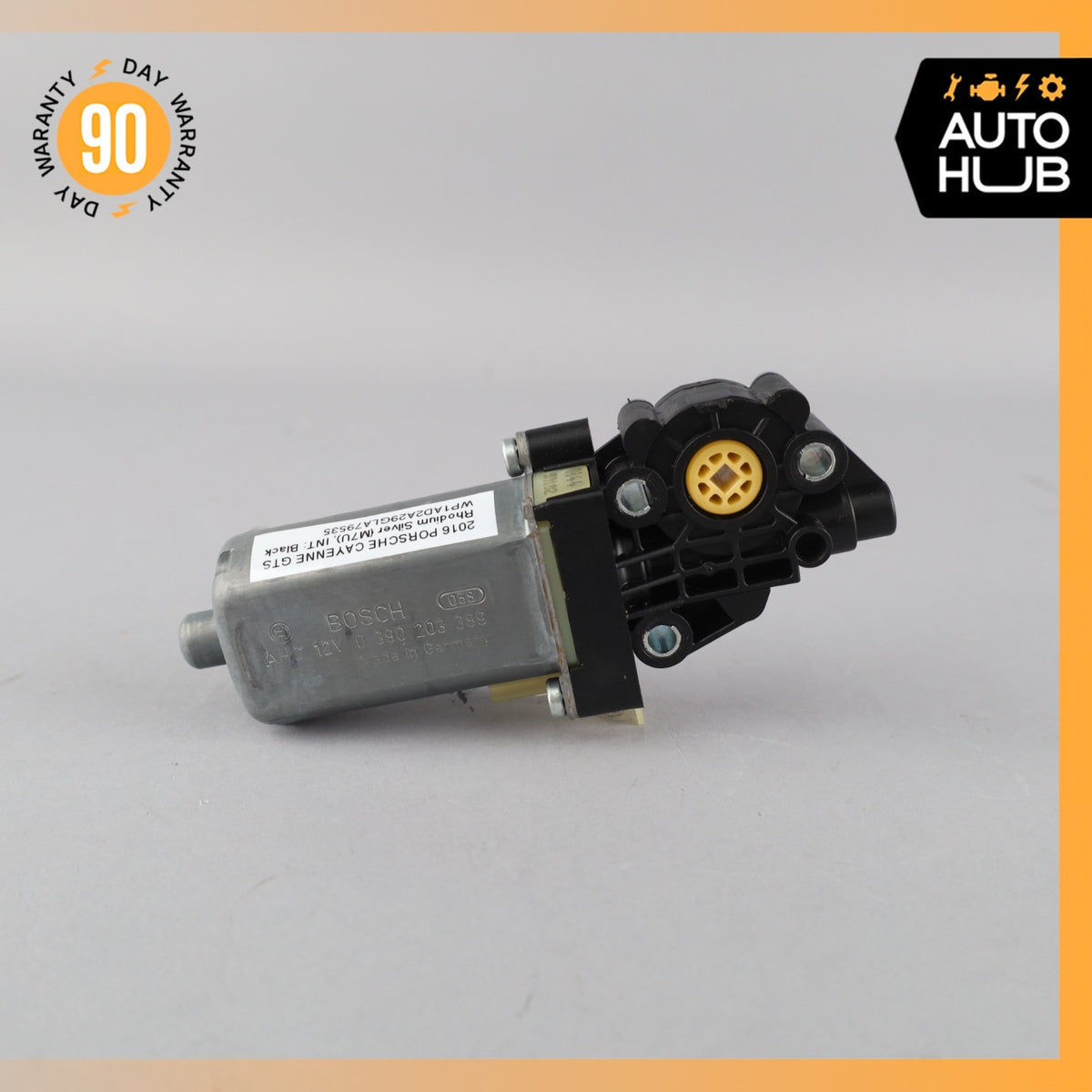 Porsche Cayenne 958 Front Seat Backrest Adjustment Motor 0390203389 OEM - photo 1