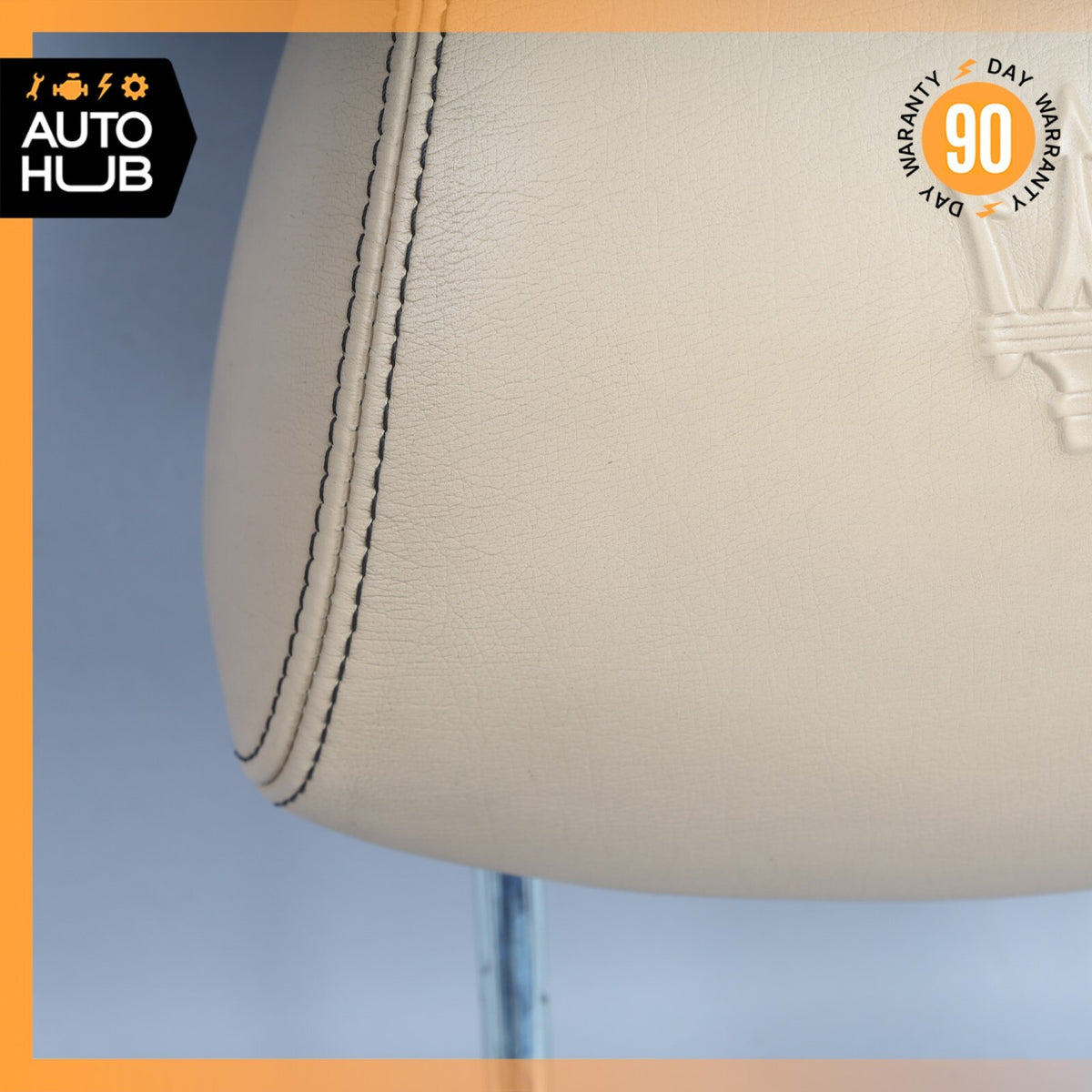08-12 Maserati GranTurismo M145 Front Right or Left Seat Headrest Head Rest OEM - photo 4