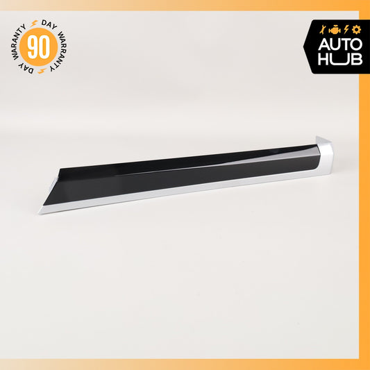 Porsche Cayenne 958 Rear Left Door Panel Trim Molding Piano Wood 7P5867419F OEM - photo 1