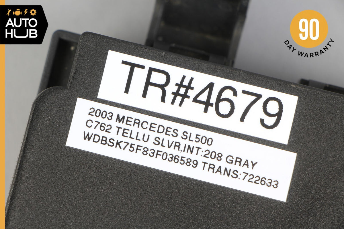 Mercedes R230 SL500 SL55 AMG Under Seat Control Module Left Driver Side OEM - photo 10