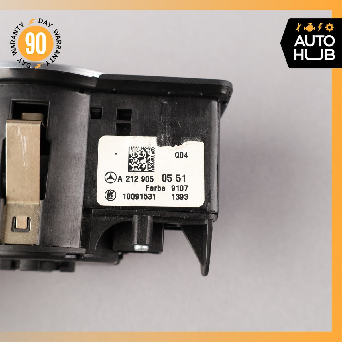 08-20 Mercedes W212 E350 C350 Headlight Fog Light Switch Control Module - photo 9