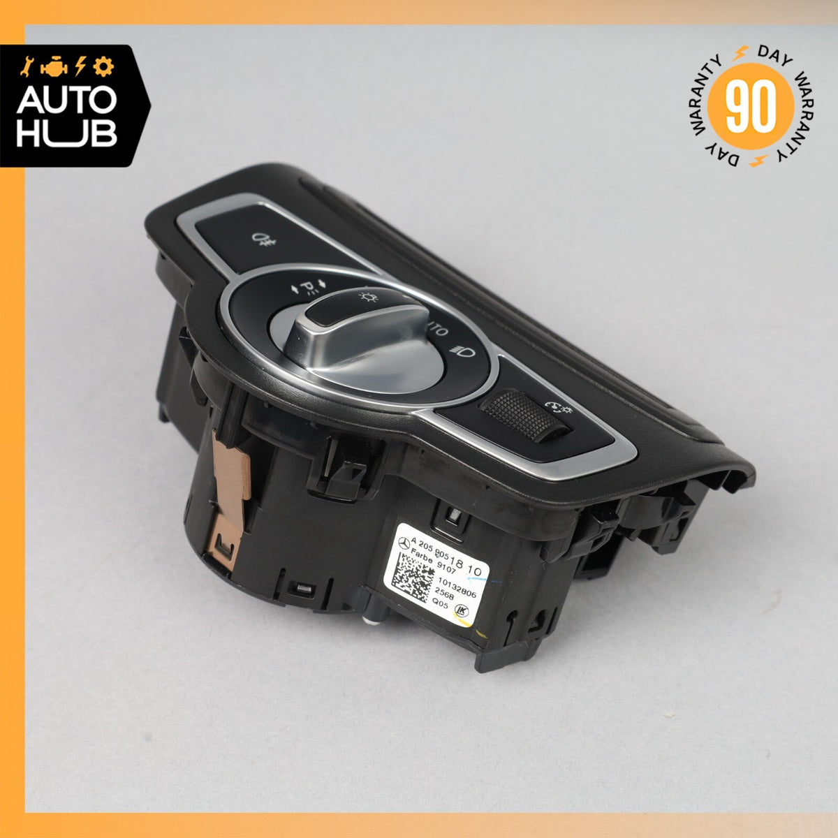 Mercedes W205 C300 AMG Headlight Fog Light Switch Control Module OEM 50k - photo 7