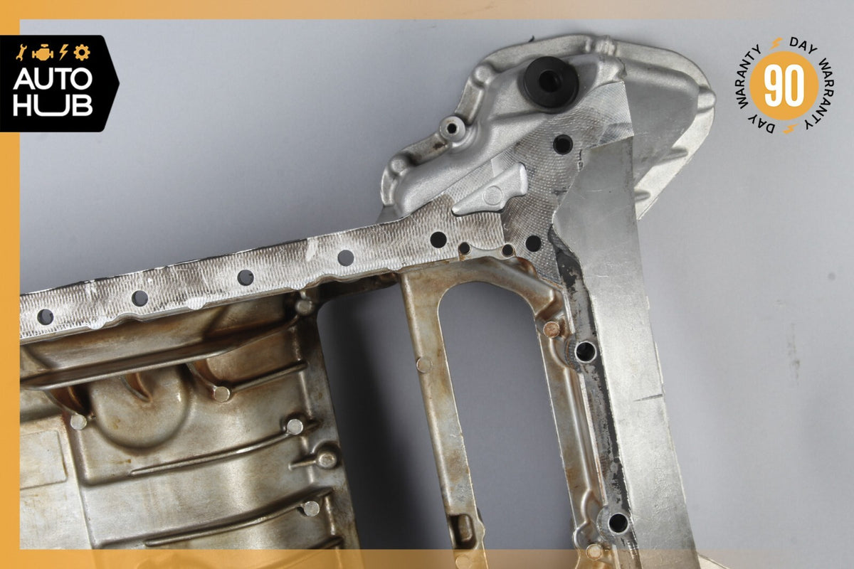 05-11 Mercedes W203 C350 CLK350 Engine Upper Oil Sump Baffle Pan 2720142102 OEM - photo 2