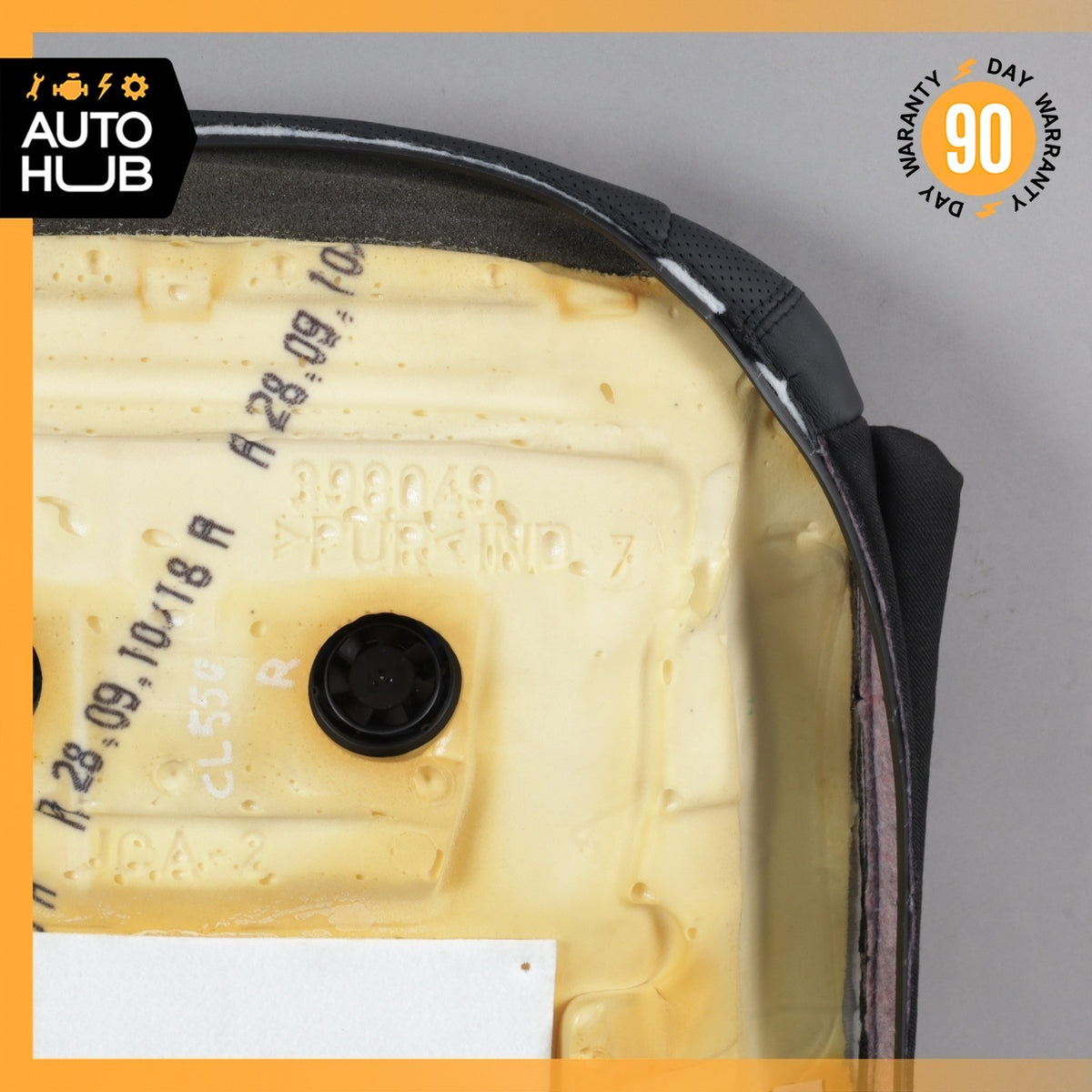 07-14 Mercedes W216 CL550 Front Right Side Bottom Lower Seat Cushion Black OEM - photo 14