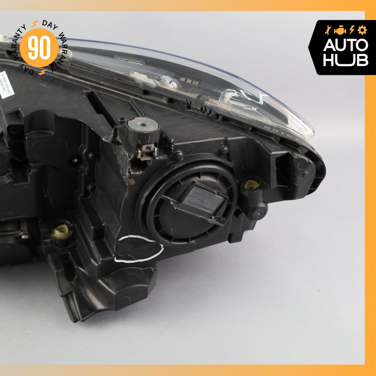 12-15 Mercedes W166 ML350 ML550 Right Side Headlight Lamp Bi-Xenon OEM 84k - photo 12