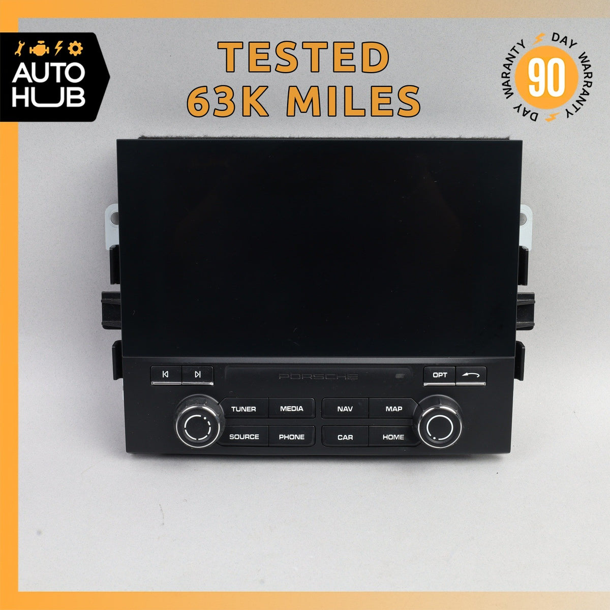 17-18 Porsche Macan 95B Navigation Display Screen Monitor Unit 95B919606D OEM - photo 1