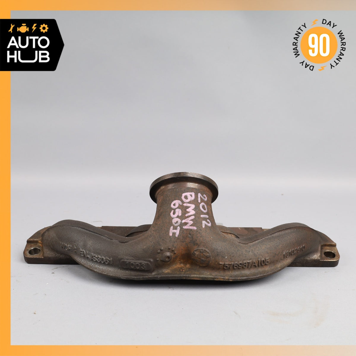 06-19 BMW F12 650i 750i 550i 4.4 V8 Exhaust Manifold Left or Right Side OEM - photo 5