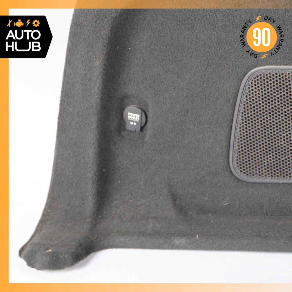 11-14 Porsche Cayenne Turbo 958 Rear Left Side Trunk Floor Carpet Panel OEM - photo 9