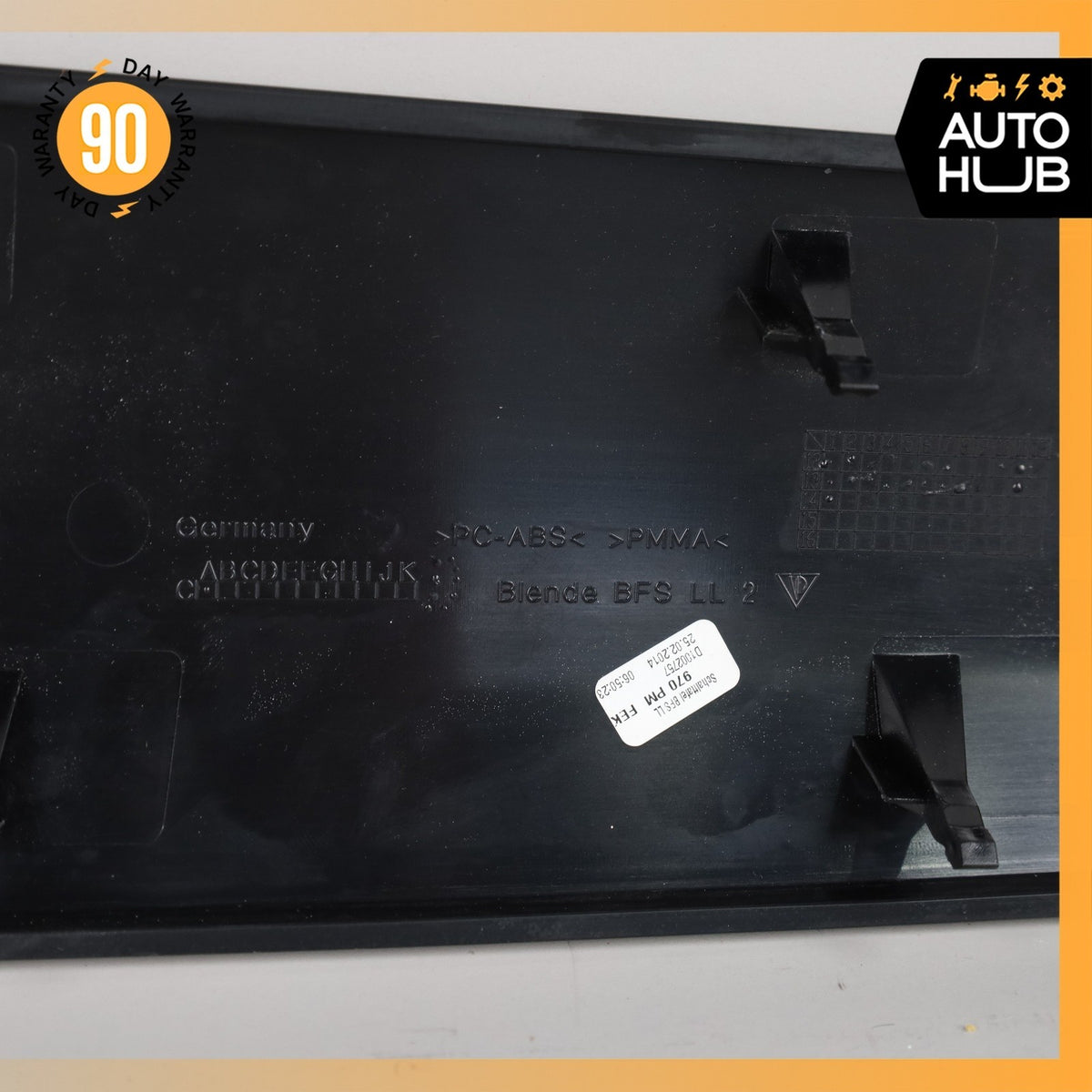 10-16 Porsche Panamera 970 Dashboard Cover Panel Trim Molding Set Piano Wood OEM - photo 20