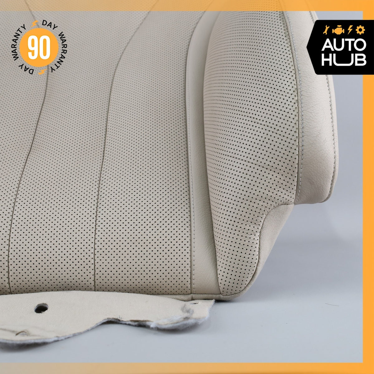 14-17 Mercedes W222 S550 Front Left Side Seat Upper Back Cushion OEM - photo 11