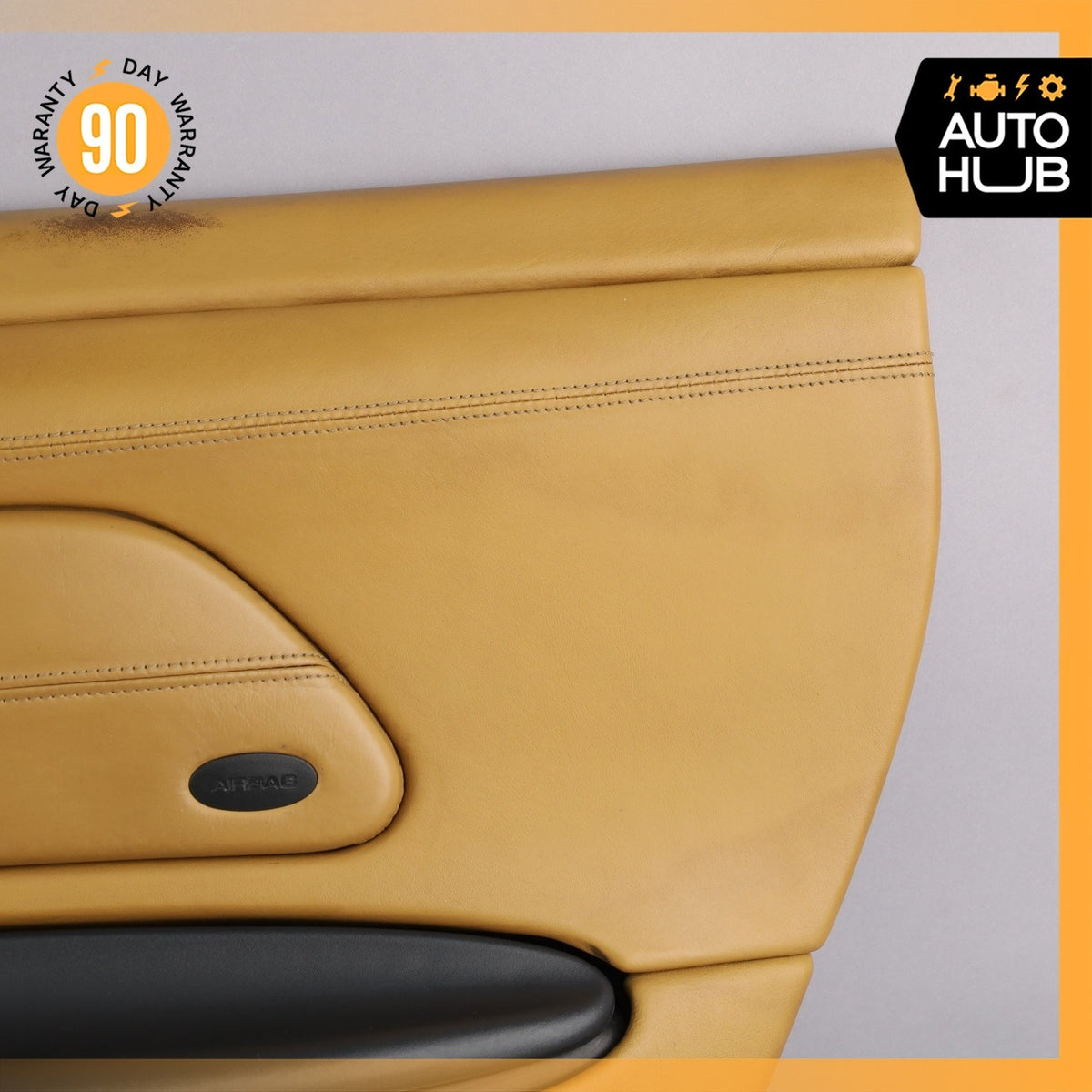 98-04 Porsche Boxster 986 Front Right Side Interior Door Panel Trim Leather OEM - photo 8