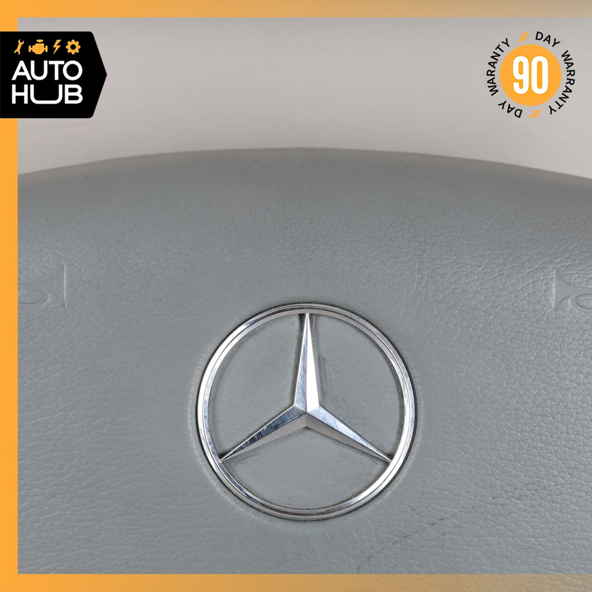 Mercedes R230 SL500 SL55 CLK500 E350 Steering Wheel Airbag Air Bag Black OEM - photo 3