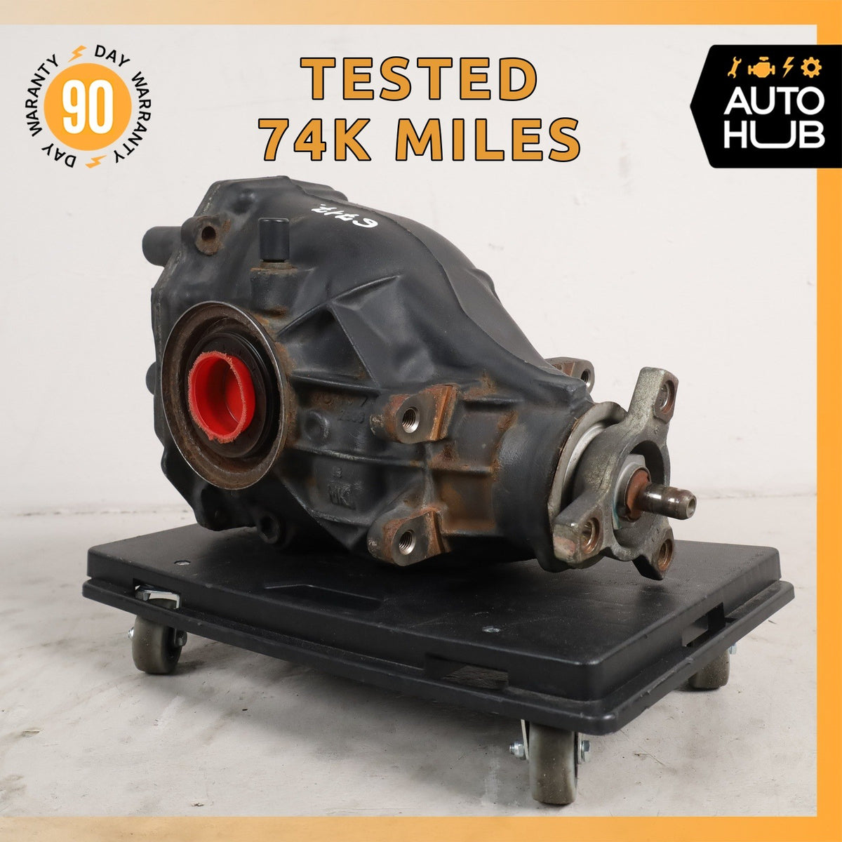 14-17 Mercedes W222 S550 4Matic Rear Axle Differential Carrier 2.65 Ratio OEM - photo 1