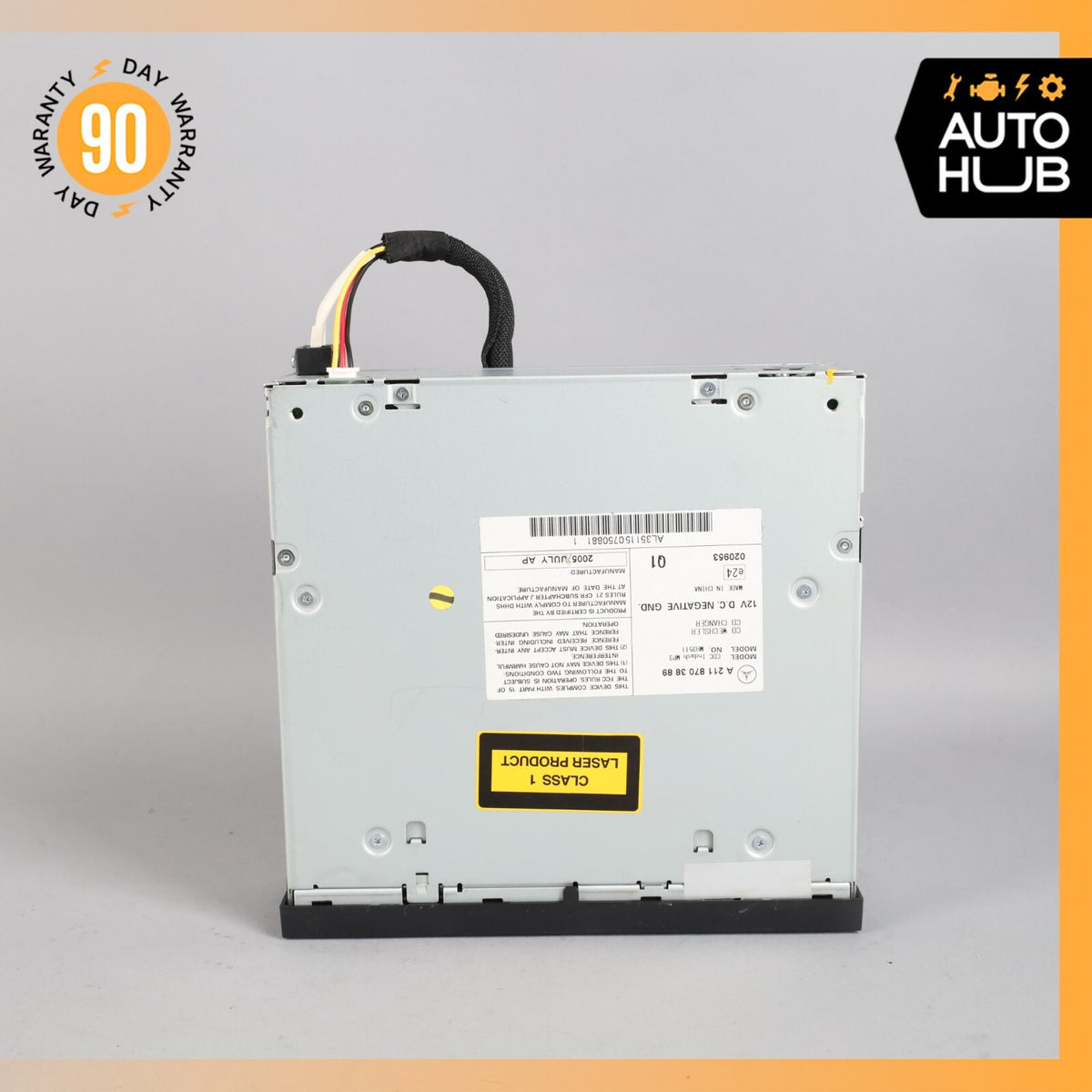 03-13 Mercedes R171 SLK280 CLS550 E55 AMG Radio 6 Disk CD Changer Player OEM - photo 12