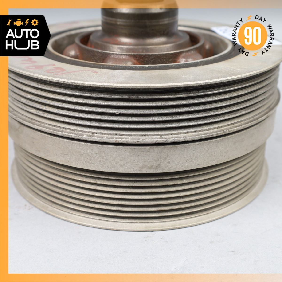 10-23 Jaguar X150 XKR / Range Rover Engine Crankshaft Balancer Pulley OEM 46k - photo 7