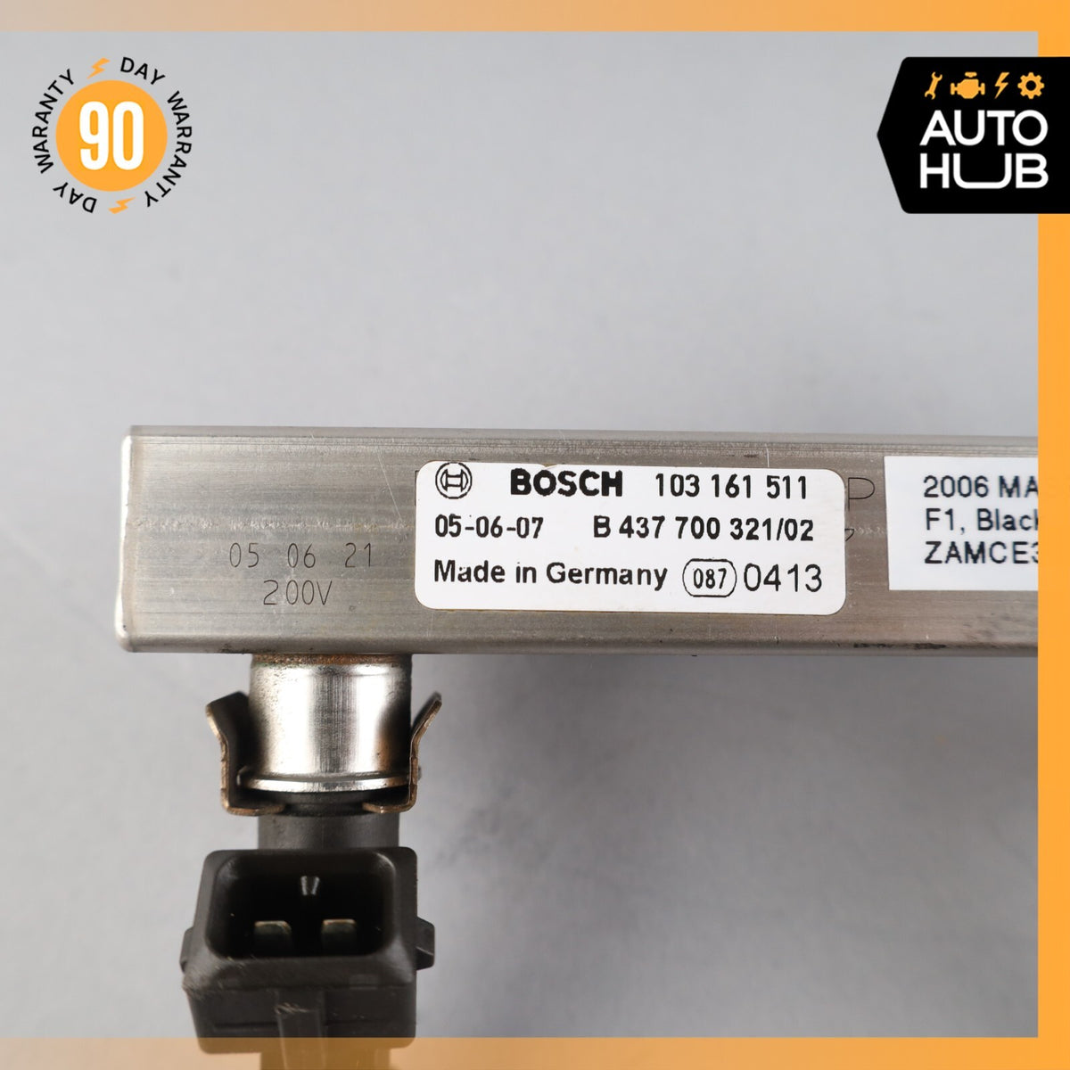 Maserati Quattroporte M139 Fuel Injection Rail Line w/ Injectors Right Side OEM - photo 12