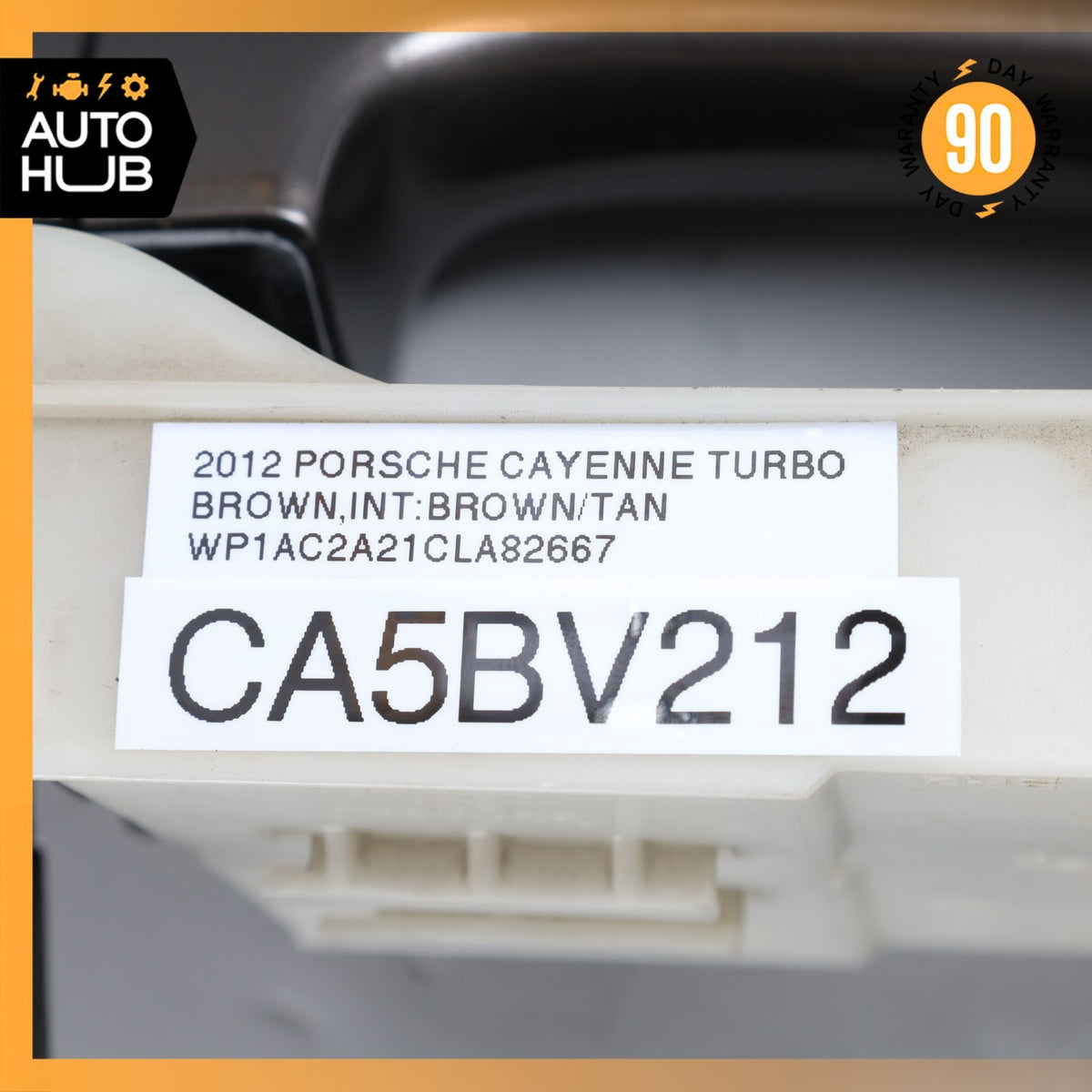 11-18 Porsche Cayenne 958 Turbo Front Left Driver Side Exterior Door Handle OEM - photo 14