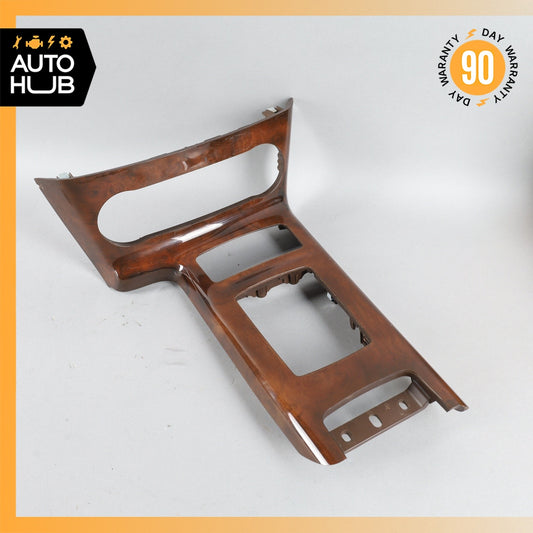 13-18 Mercedes W463 G550 G63 G65 AMG Center Console Trim Panel Wood OEM - photo 1