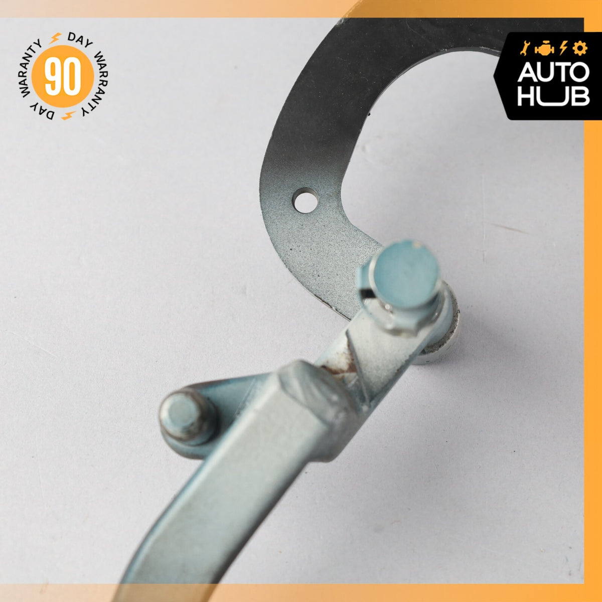 Mercedes W124 E320 Rear Trunk Lid Hinge Hinges Bracket Left and Right Set OEM - photo 8