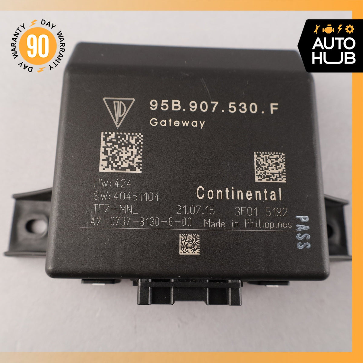 Porsche Macan 95B S Gateway Control Module 95B907530F OEM 74k - photo 9