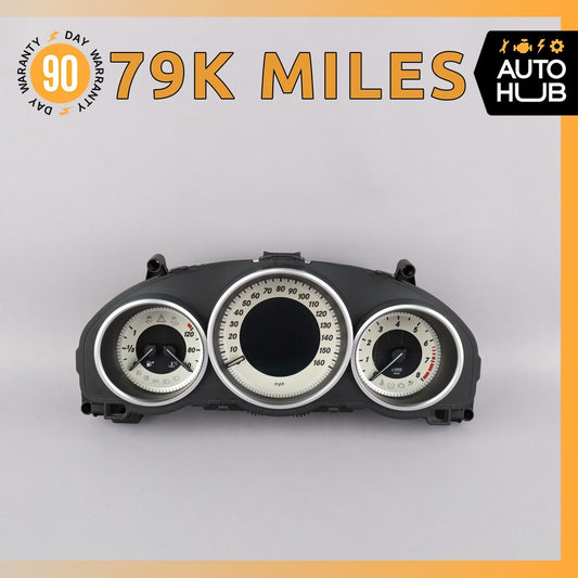 14-17 Mercedes W207 E400 E550 Instrument Cluster Speedometer 2129007229 OEM 79k - photo 1