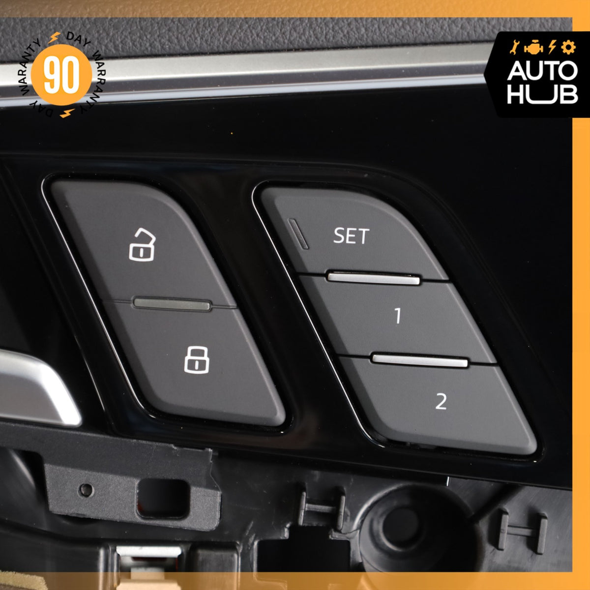 18-25 Audi B9 S5 A5 RS5 Left Door Panel Trim Leather / Suede Black OEM 24k - photo 8