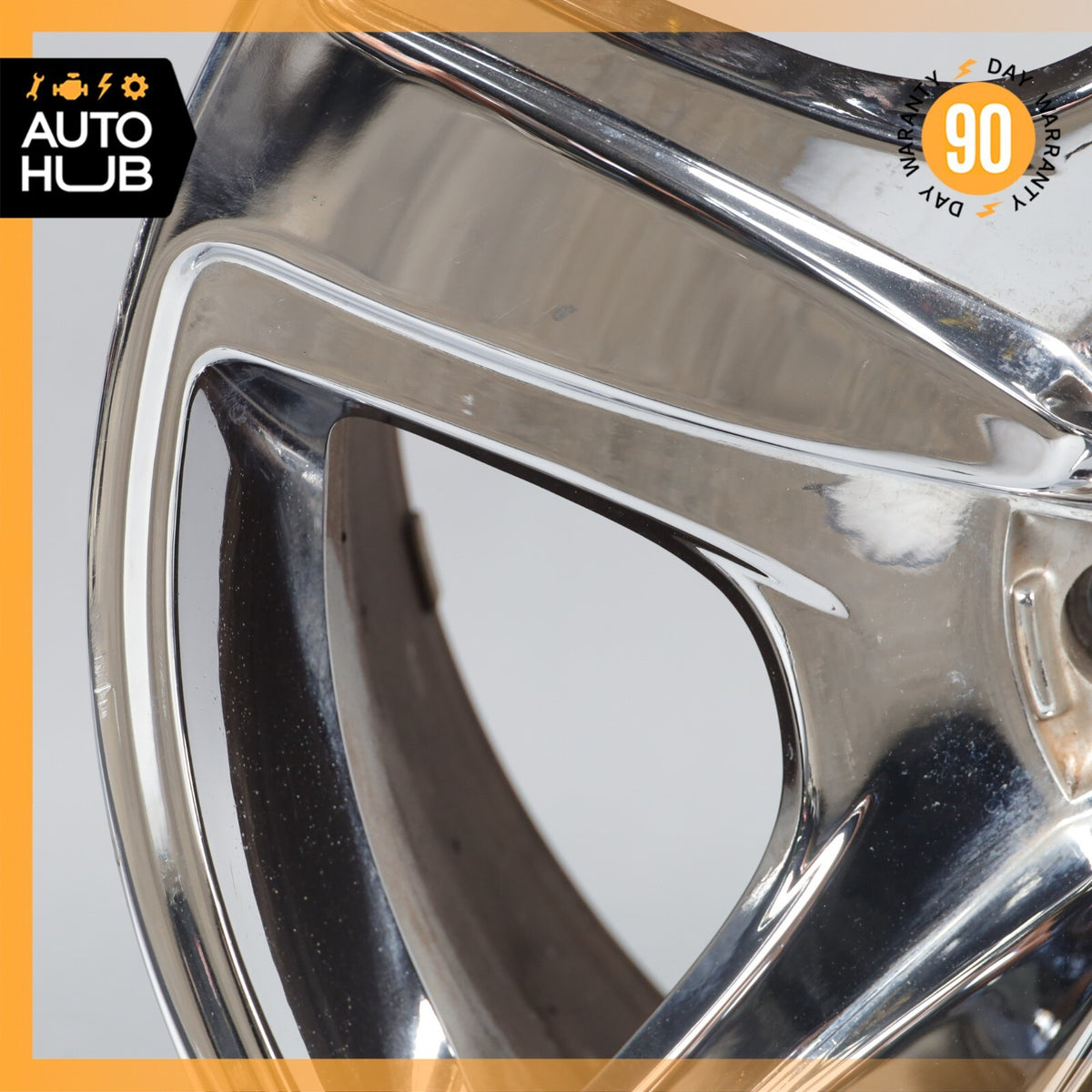 Bentley Continental Flying Spur GTC 9 x 19 19" Wheel Rim Chrome 3W0601025AL OEM - photo 2