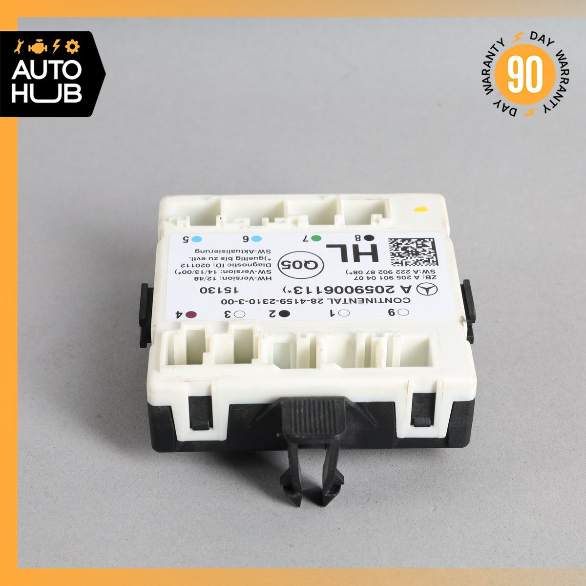 Mercedes W205 C300 C350e Rear Left Driver Side Door Control Module OEM - photo 2