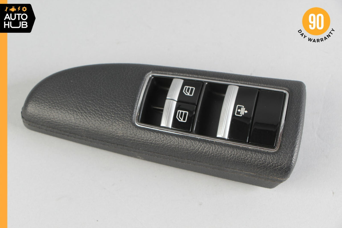 10-13 Mercedes W221 S550 S400 Rear Right Side Window Control Switch Black OEM - photo 1