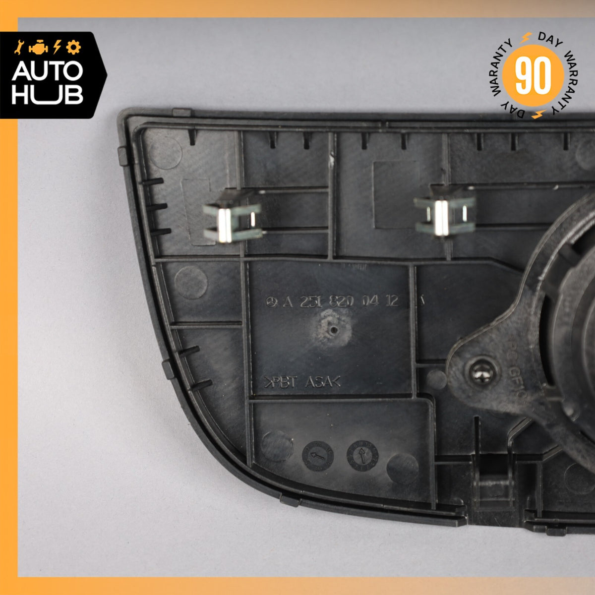06-13 Mercedes W251 R350 GL450 Dashboard Dash Center Grille Speaker Cover OEM - photo 6