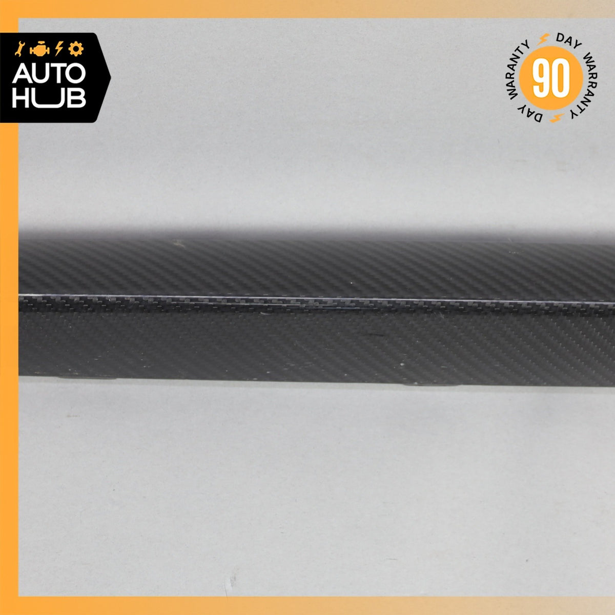 14-20 Mercedes W222 S65 Rear Right Skirt Rocker Panel Molding Trim Carbon OEM - photo 4