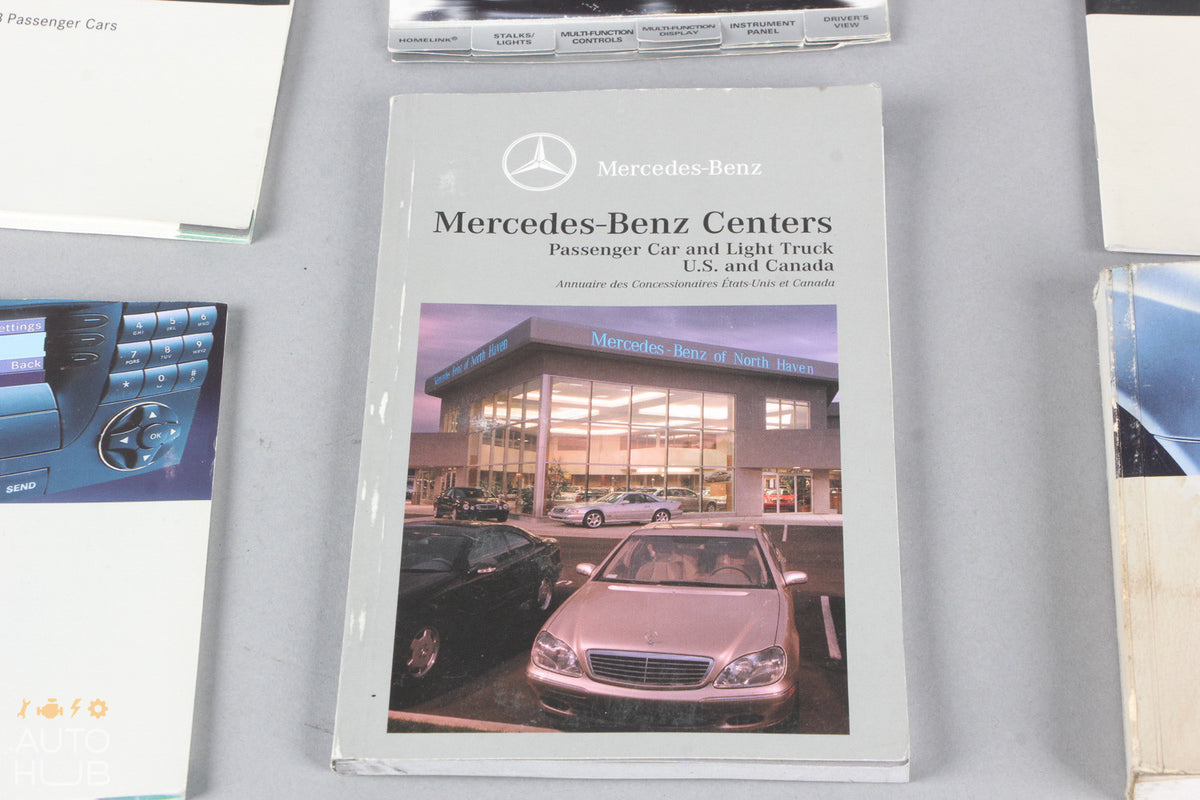 2003 Mercedes-Benz W211 E500 E320 Owner's Operator's Manual Book Assembly OEM - photo 6