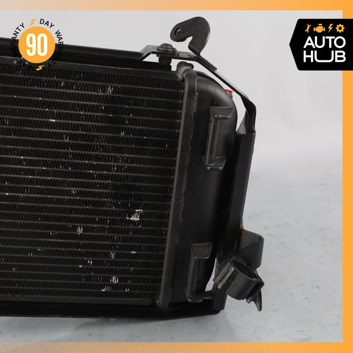 Bentley Continental GTC GT 4.0L Left Water Aux & Front Diff Oil Radiator Set OEM - photo 4