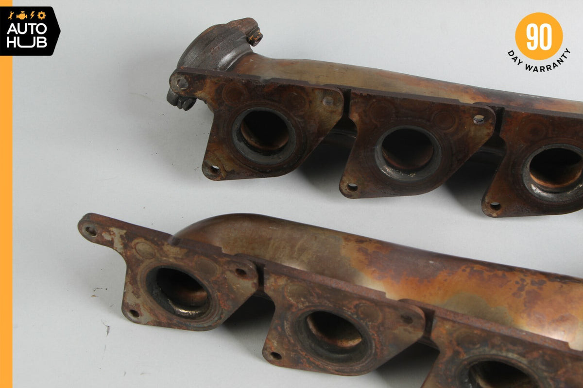 07-11 Mercedes W216 CL550 S550 5.5 V8 Exhaust Manifold Left & Right Set of 2 OEM - photo 9