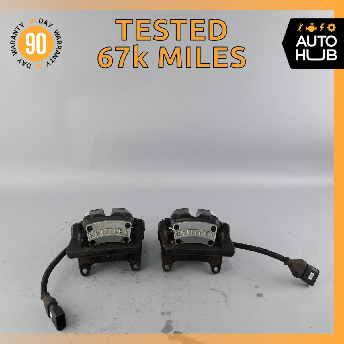 Bentley Continental Flying Spur Rear Right & Left Side Brake Caliper w/ Actuator - photo 1