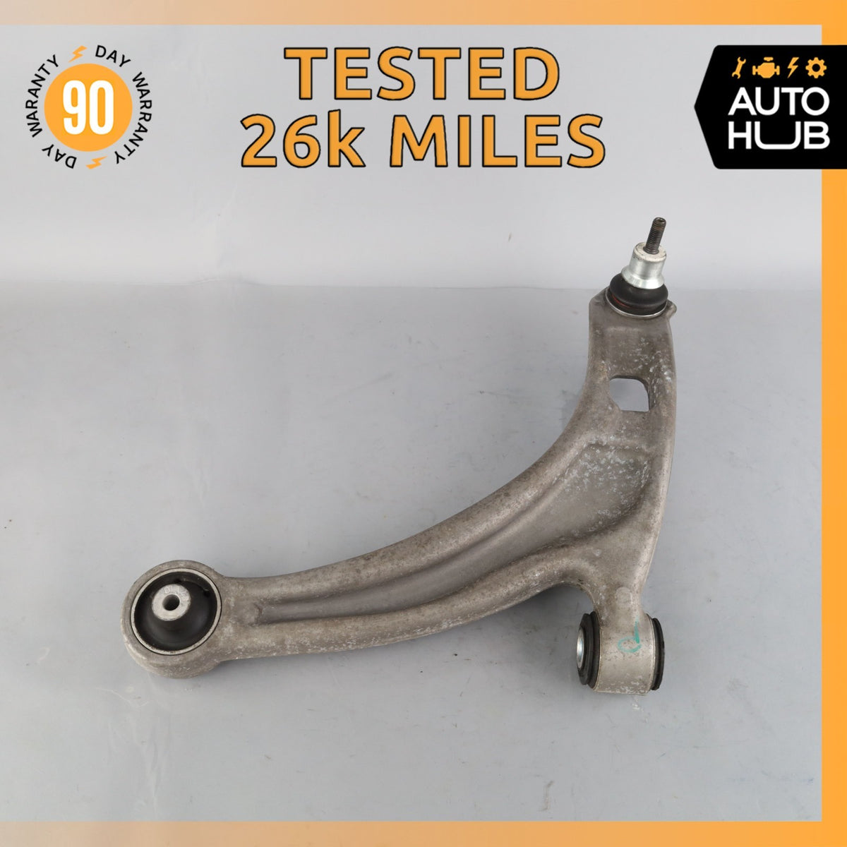 06-17 Aston Martin V8 Vantage Front Right Lower Control Arm 6G333A052AD OEM 26k - photo 1