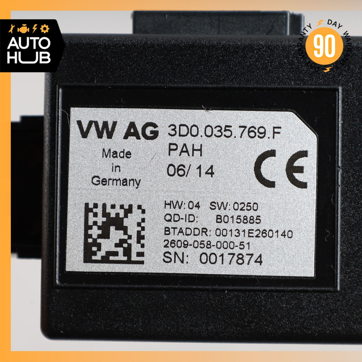 12-18 Bentley Flying Spur GTC Bluetooth Navigation Control Module 3D0035769F OEM - photo 6