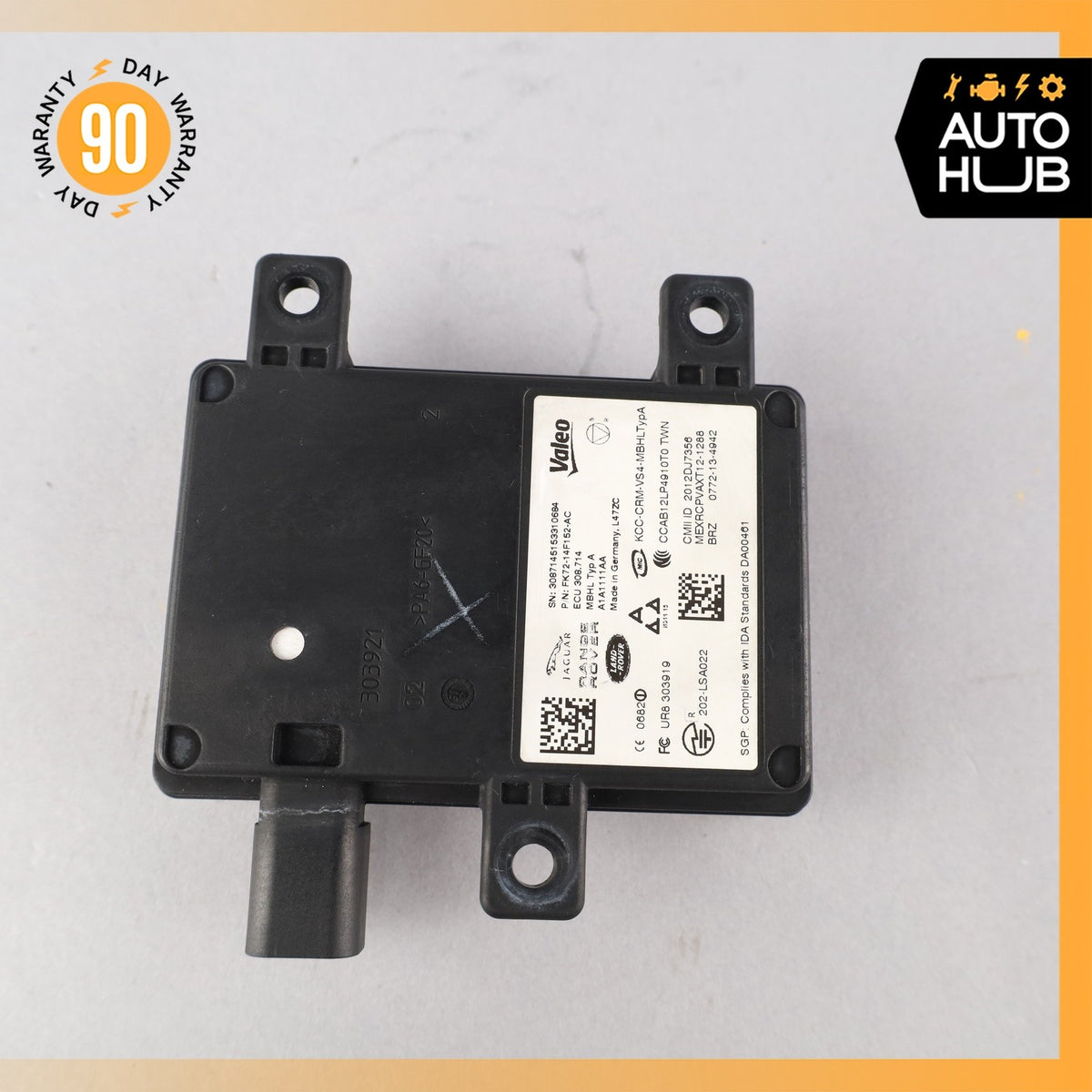 Jaguar X152 F-Type R Rear Blind Spot Radar Distance Sensor Module OEM 79k - photo 8