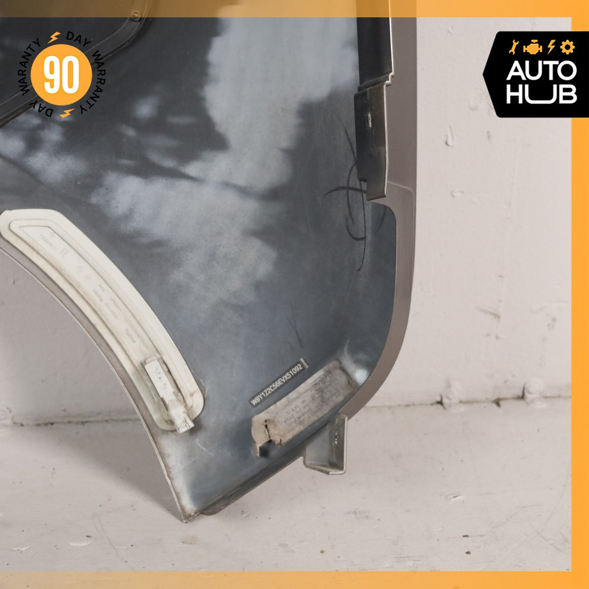 14-21 BMW i3 I01 Hybrid Rear Right Passenger Side Quarter Panel Silver OEM 43k - photo 13