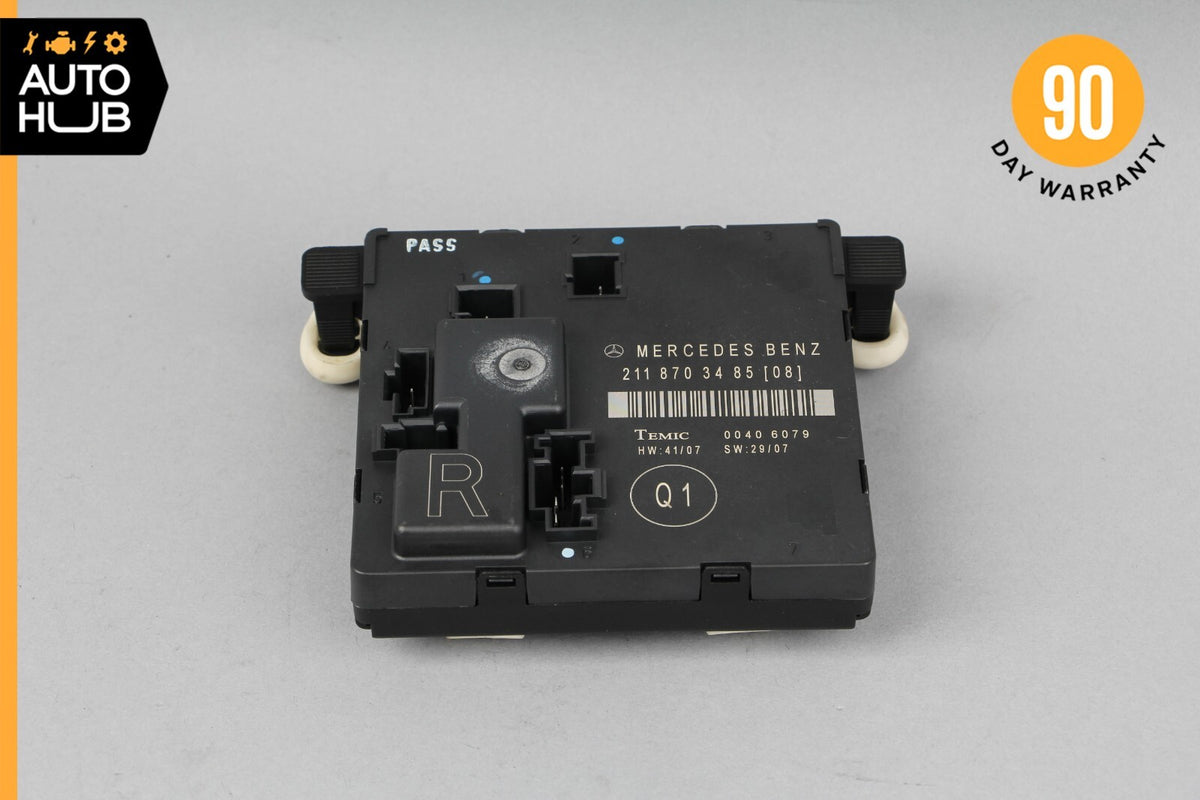 07-09 Mercedes W211 E550 E63 AMG Rear Right Door Control Module 2118703485 OEM - photo 1