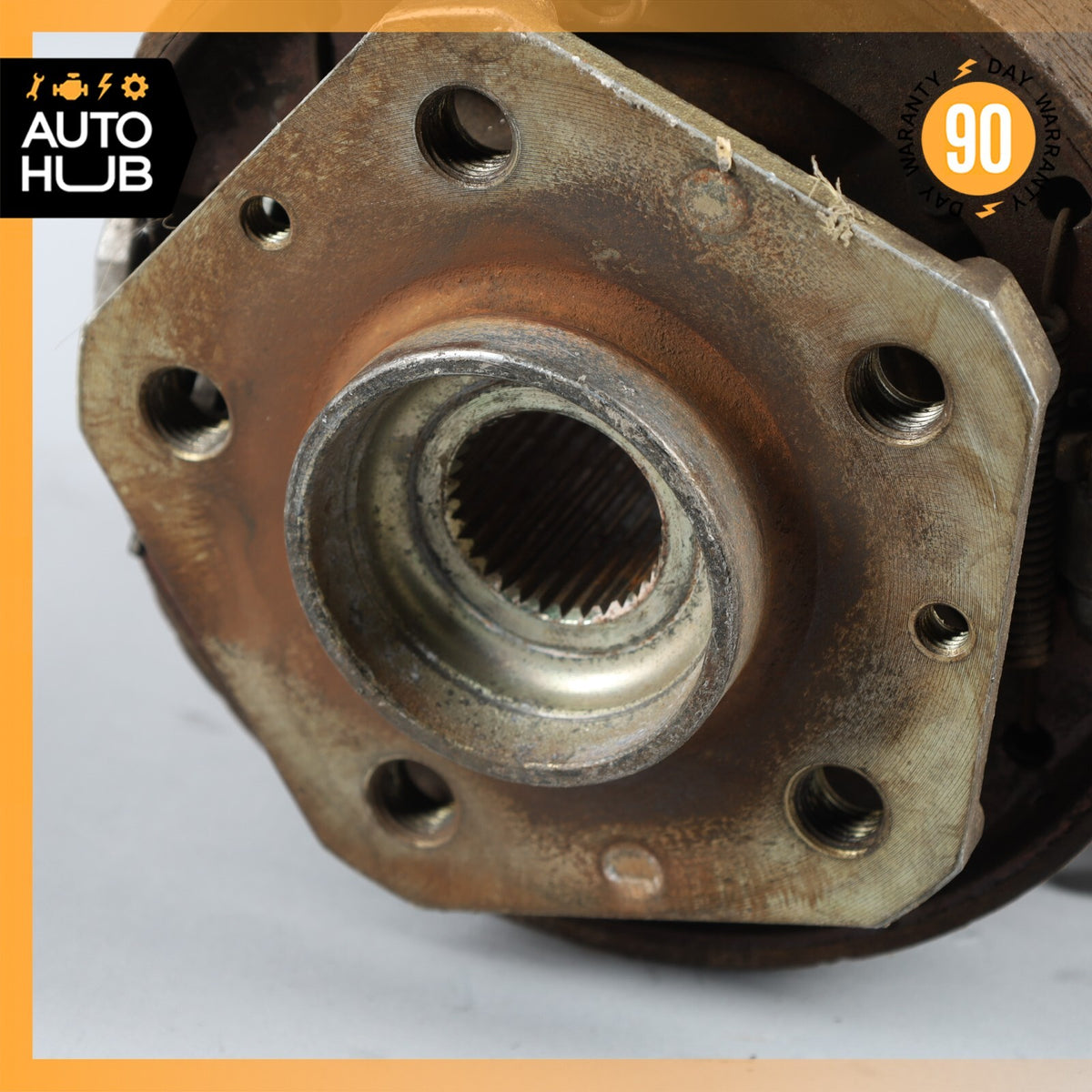 04-05 Maserati Quattroporte M139 Rear Left Side Spindle Knuckle Hub OEM - photo 3