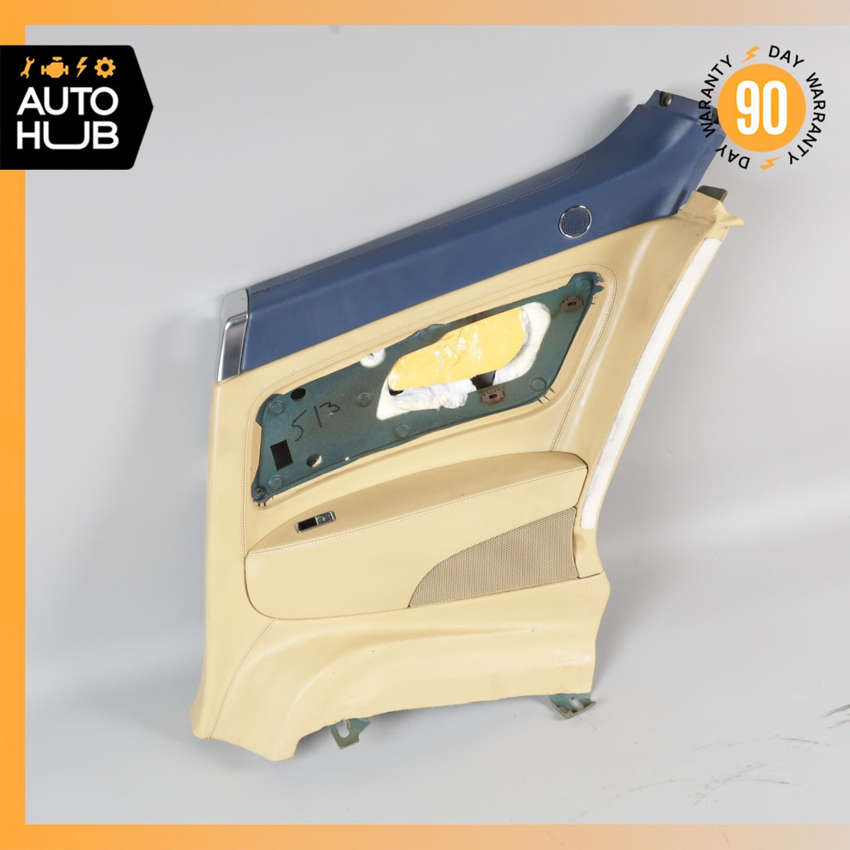 03-10 Bentley Continental GT Coupe Rear Right Side Interior Door Panel OEM 36k - photo 2