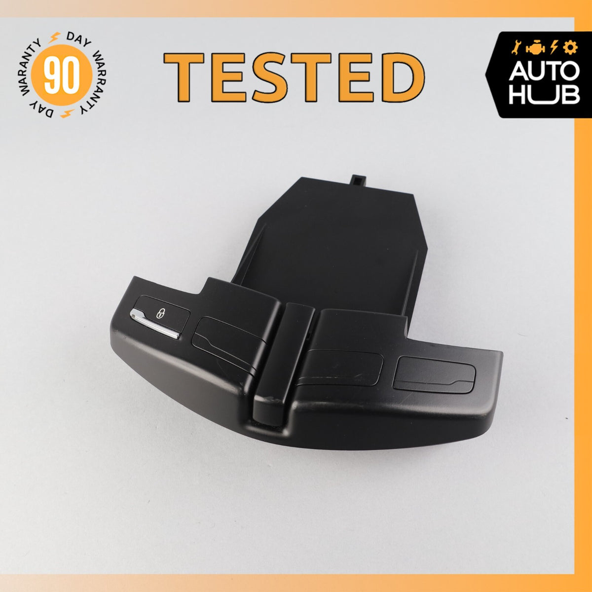 11-14 Porsche Cayenne 958 Rear Seat Heat Lock Switch Control Panel OEM - photo 1